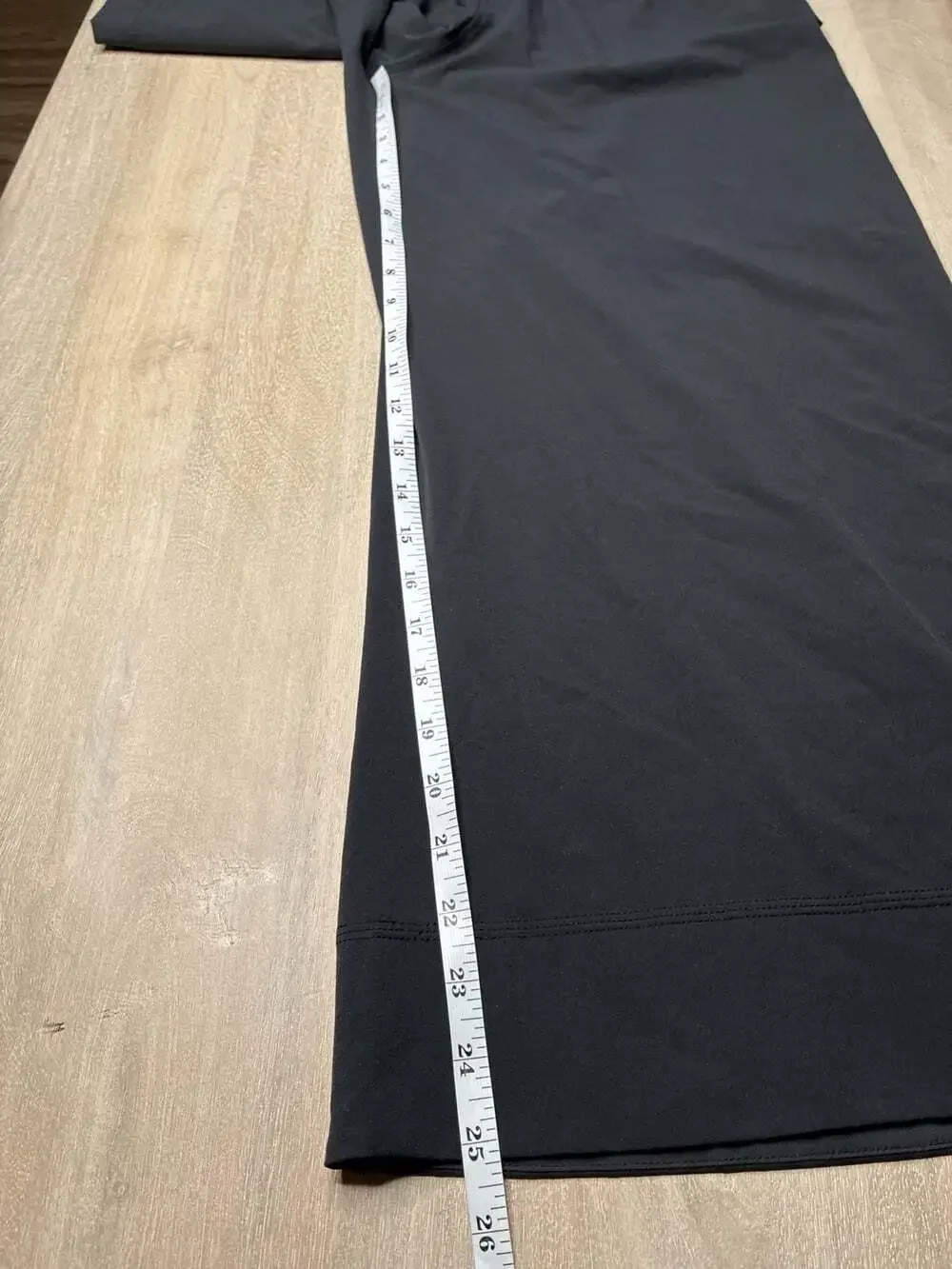 Lululemon Stretch Woven Wide-Leg High-Rise Cropped Pants Black Size Medium